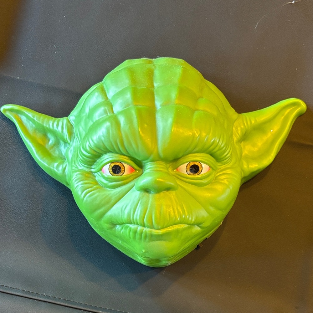 Green Yoda Mask